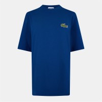 тениска,дамски,топове,lacoste,signature,oversized,t,shirt,globe
