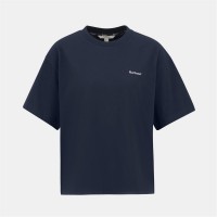 тениска,дамски,топове,barbour,women's,jema,oversized,t,shirt,navy