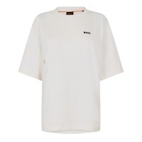 тениска,дамски,топове,boss,boss,eregular,tee,ld63,white,118