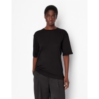тениска,дамски,топове,armani,exchange,armani,sequin,t,shirt,black