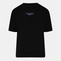 тениска,дамски,топове,calvin,klein,jeans,women's,boxy,fit,oversized,t,shirt,black