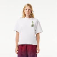 тениска,дамски,топове,lacoste,lacoste,croc,prn,tee,ld99,white