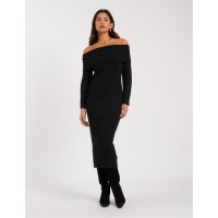 рокля,дамски,поли,и,рокли,nobodys,child,nc,bardot,dress,ld99,black