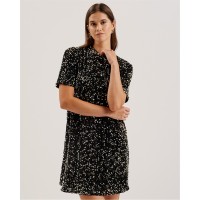 дамски,поли,и,рокли,ted,baker,shirt,mini,d,ld99,black