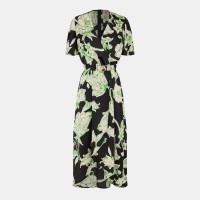 рокля,дамски,поли,и,рокли,ax,paris,multi,floral,printed,short,sleeve,belted,wrap,midi,dress,multi