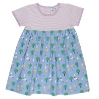 рокля,детски,поли,и,рокли,детски,облекла,lilly,and,sid,&amp;,sid,multicoloured,bunny,print,dress,multi