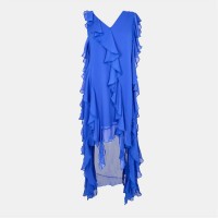 дамски,поли,и,рокли,biba,biba,ruffle,dip,drs,ld53,blue