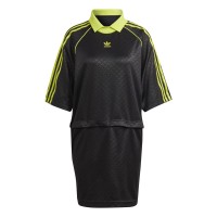 дамска,рокля,дамски,поли,и,рокли,adidas,originals,pique,tee,dress,womens,black