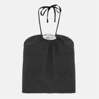 дамски,топове,diesel,women's,adjustable,wrap,top,jet,black