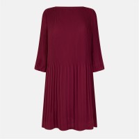 дамска,рокля,дамски,поли,и,рокли,boss,dasie,10250799,01,skater,dress,womens,dark,red