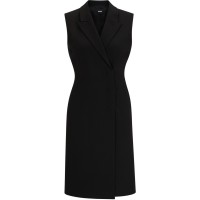 дамска,рокля,дамски,поли,и,рокли,boss,dekava,10246618,01,wrap,dress,womens,black