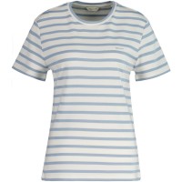 тениска,дамски,топове,gant,striped,t,shirt,dove,blue