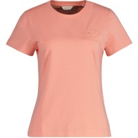 тениска,дамски,топове,gant,tonal,shield,t,shirt,peachy,pink