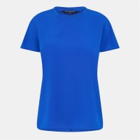 тениска,дамски,топове,french,connection,women's,crepe,crew,neck,t,shirt,sapphire,blue