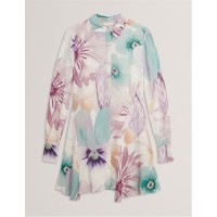 рокля,дамски,поли,и,рокли,ted,baker,ted,mini,shirt,dress,ld54,white