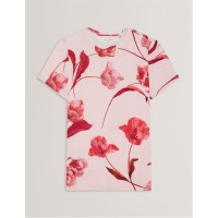 тениска,дамски,топове,ted,baker,ted,printed,t,shirt,ld00,lt,pink