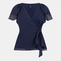 дамски,топове,ted,baker,woven,top,ld99,dk,blue