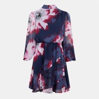 рокля,дамски,поли,и,рокли,ted,baker,woven,dress,ld99,navy