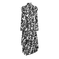 дамска,рокля,дамски,поли,и,рокли,off,white,women,s,long,maxi,dress,white,black