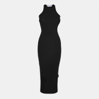 рокля,дамски,поли,и,рокли,off,white,off,ribbed,dress,ld99,black