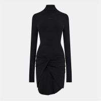 дамски,поли,и,рокли,off,white,off,twist,midi,ld99,black