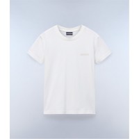 тениска,дамски,топове,napapijri,women's,blanche,short,sleeve,regular,fit,t,shirt,white,heron