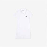 блуза,с,яка,детски,облекла,lacoste,polo,shirt,dress,white,001
