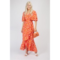 дамски,поли,и,рокли,little,mistress,maxi,d,ld99,red,pink,flrl