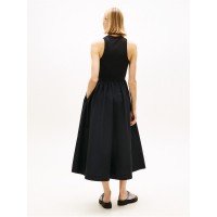 рокля,дамски,поли,и,рокли,tommy,jeans,women's,long,maxi,dress,black
