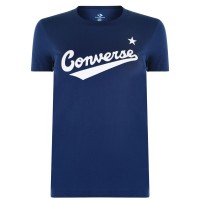 дамска,тениска,разпродажба,converse,converse,nova,logo,t,shirt,ladies,navy