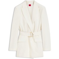 дамска,рокля,дамски,поли,и,рокли,hugo,women,s,blazer,dress,cream,115