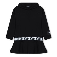 рокля,детски,облекла,dkny,dkny,hd,sweat,dress,jn34,black,09b