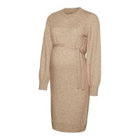 рокля,дамски,поли,и,рокли,дамски,облекла,размер,mamalicious,mlnewanne,dress,ld99,natural,melange