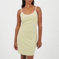 дамска,рокля,мъжки,тениски,дамски,поли,и,рокли,brave,soul,womens,strappy,mini,dress,with,contrast,trims,green,white