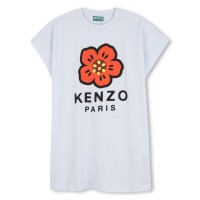тениска,kenzo,kids,t,shirt,dress,pale,blue