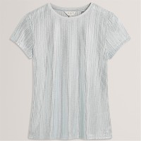 тениска,дамски,тениски,дамски,топове,дамски,горнища,размер+,дамски,облекла,размер,ted,baker,ted,baker,metallic,ss,tee,lt,blue