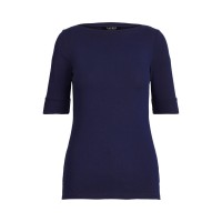 тениска,дамски,топове,lauren,by,ralph,lauren,judy,t,shirt,lauren,navy