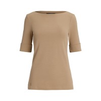 тениска,дамски,топове,lauren,by,ralph,lauren,judy,t,shirt,birch,tan