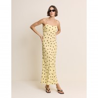 рокля,дамски,поли,и,рокли,nobodys,child,debbie,midi,dress,yellow