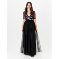 дамски,поли,и,рокли,maya,deluxe,maya,de,b,tulle,maxi,ld99,black