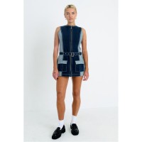 рокля,дамски,поли,и,рокли,the,ragged,priest,women's,hose,mini,dress,indigo