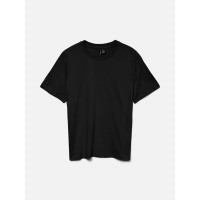 дамска,тениска,vero,moda,women,s,paulina,short,sleeve,t,shirt,black