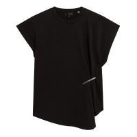 дамска,тениска,ted,baker,womens,metal,trim,t,shirt,black