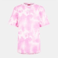 тениска,дамски,топове,hugo,women's,vintage,regular,fit,t,shirt,medium,pink