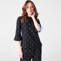 дамски,ризи,biba,biba,contour,cuff,shell,blouse,polka,dot