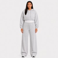суичър,дамски,горнища,с,качулка,i,saw,it,first,constrast,waistband,hoody,grey,marl