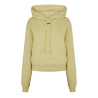 суичър,дамски,горнища,с,качулка,дамски,ежедневни,облекла,off,white,stamp,cropped,hoodie,green
