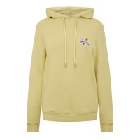 суичър,дамски,горнища,с,качулка,дамски,ежедневни,облекла,off,white,flower,hoodie,green,multi