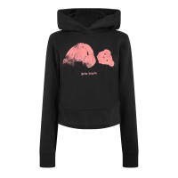 суичър,дамски,горнища,с,качулка,дамски,ежедневни,облекла,palm,angels,women's,kill,bear,pull,over,hoodie,blk,pink