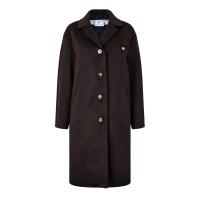 дамски,якета,и,палта,off,white,brushed,virgin,wool,blend,coat,dark,grey